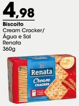 Zaffari Biscoito cream cracker/água e sal renata oferta