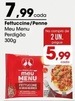 Zaffari Fettuccine/Penne meu menu oferta