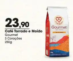 Zaffari Café Torrado e Moído Gourmet 3 Corações oferta