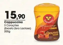 Zaffari Cappuccino 3 Corações oferta