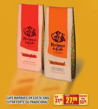 Zebu Carnes Supermercados Café marques da costa extra forte ou tradicional oferta
