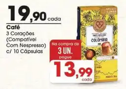 Zaffari Café 3 Corações oferta