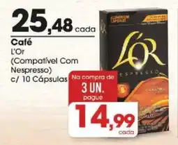 Zaffari Café l'or oferta