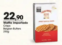 Zaffari Waffle Importado Crisps Belgian Butters oferta