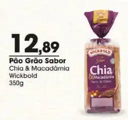 Zaffari Pão Grão Sabor Chia & Macadâmia oferta
