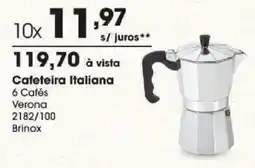 Zaffari Cafeteira italiana oferta