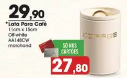 Zaffari Lata Para Café oferta