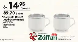 Zaffari Xícaras Térmicas oferta