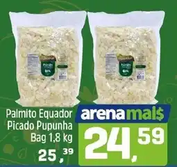 Arena Atacado Palmito equador picado pupunha oferta