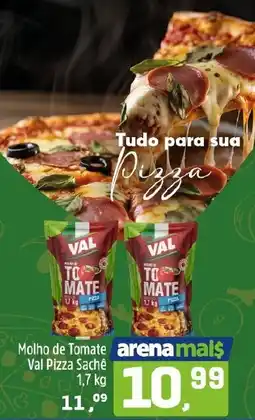 Arena Atacado Molho de Tomate Val Pizza Sachê oferta