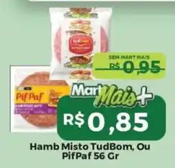 Mart Minas Hamb Misto TudBom, Ou PifPaf 56 Gr oferta