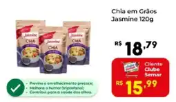 Semar Supermercado Chia em Grãos Jasmine oferta
