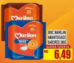 Supermercado leal Bisc marilan amanteigado sabores oferta