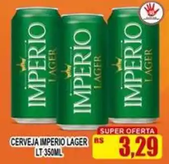Supermercado leal Cerveja imperio lager oferta