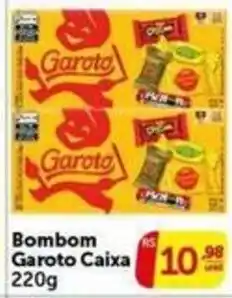 Pires Bombom garoto caixa oferta