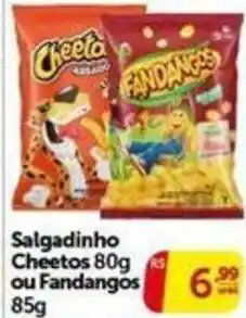 Pires Salgadinho cheetos ou fandangos oferta