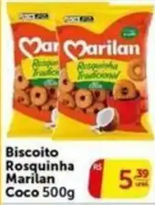 Pires Biscoito Rosquinha Marilan Coco oferta