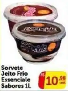 Pires Sorvete Jeito Frio Essencial Sabores 1L oferta
