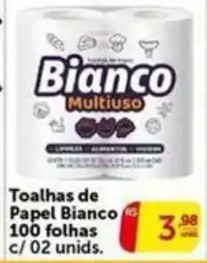 Pires Toalhas de Papel Bianco oferta