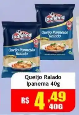 Supermercado Kibe Queijo Parmesão Ralado Ipanema oferta