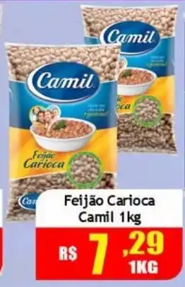 Supermercado Kibe Feijão Carioca Camil oferta