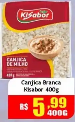 Supermercado Kibe Canjica branca kisabor oferta