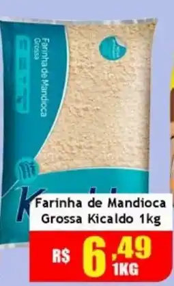 Supermercado Kibe Farinha de Mandioca Grossa Kicaldo oferta