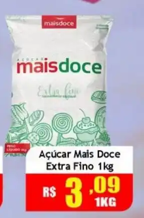 Supermercado Kibe Açucar mais doce extra fino oferta