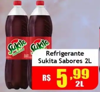 Supermercado Kibe Refrigerante Sukita Sabores oferta