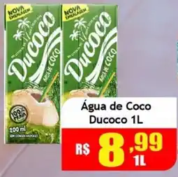 Supermercado Kibe Água de Coco Ducoco oferta