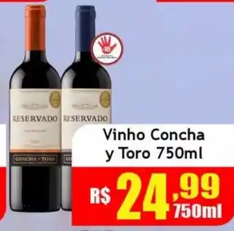 Supermercado Kibe Vinho Concha y Toro oferta