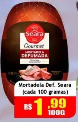 Supermercado Kibe Mortadela Def. Seara oferta