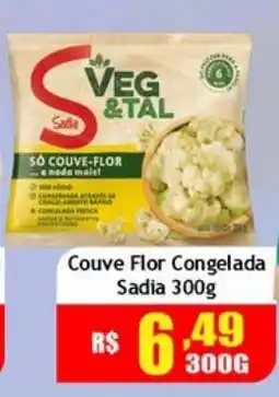 Supermercado Kibe Couve Flor Congelada Sadia oferta
