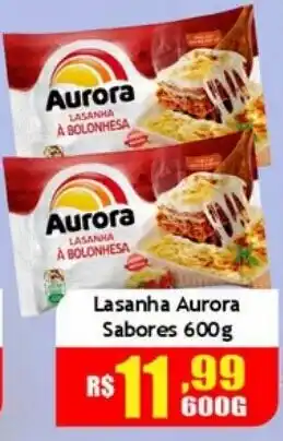 Supermercado Kibe Lasanha aurora sabores oferta