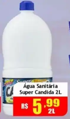 Supermercado Kibe Água Sanitária Super Candida oferta