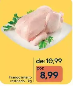 Coop Frango inteiro resfriado - kg oferta