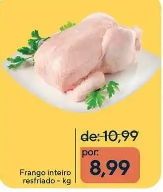 Coop Frango inteiro resfriado - kg oferta