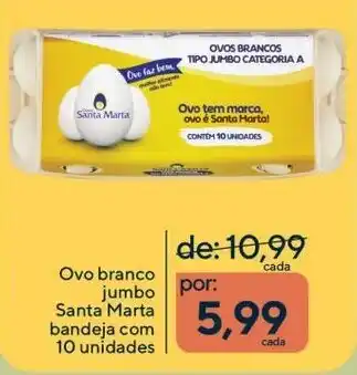 Coop Ovo branco jumbo oferta