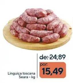 Coop Linguiça toscana Seara oferta