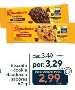 Coop Biscoito cookie Bauducco sabores oferta