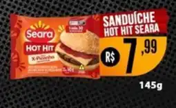 Saito Supermercados Sanduíche hot hit seara oferta