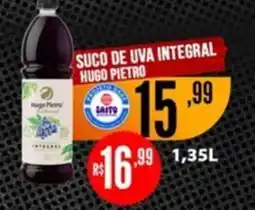 Saito Supermercados suco de uva integral hugo pietro oferta