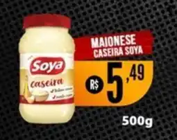 Saito Supermercados Maionese caseira soya oferta