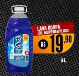 Saito Supermercados Lava roupa liq. biopower plush oferta