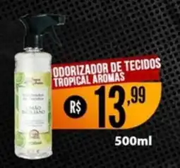 Saito Supermercados Odorizador de tecidos tropical aromas limão siciliano oferta