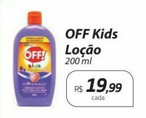Drogal Off kids loção 200 ml oferta