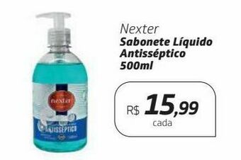 Drogal Nexter sabonete líquido antisséptico 500ml oferta