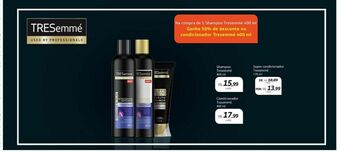 Drogal Shampoo tresemmé 400ml oferta