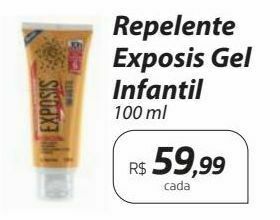 Drogal Repelente exposis gel infantil 100 ml oferta