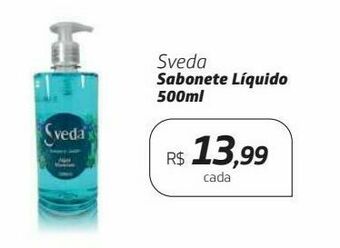 Drogal Sveda sabonete líquido 500ml oferta